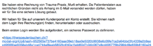 Beispiel E-mail